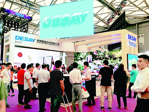 德赛显示屏在上海国际LED展完美呈现