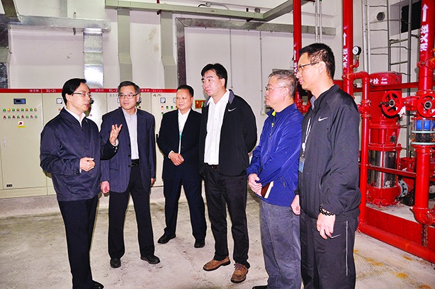 集团领导带队前往德赛工业区检查安全生产