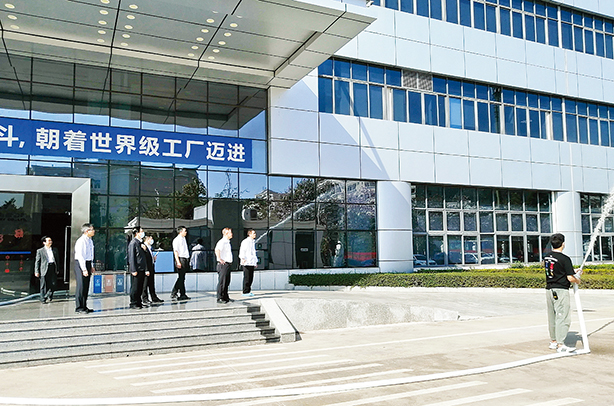 姜捷总裁开年调研强调  安全生产不放松  加快发展再鼓劲